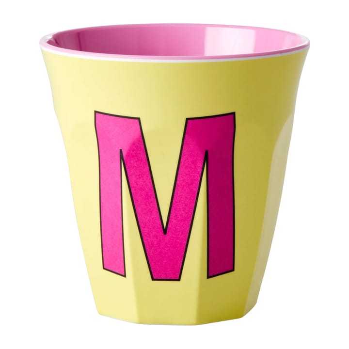 Rice melamin cup medium letter - M 30 cl - Yellow - RICE
