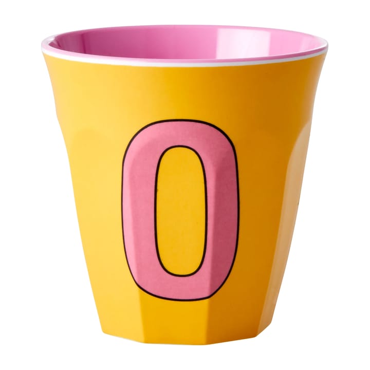 Rice melamin cup medium letter - O 30 cl - Yellow - RICE