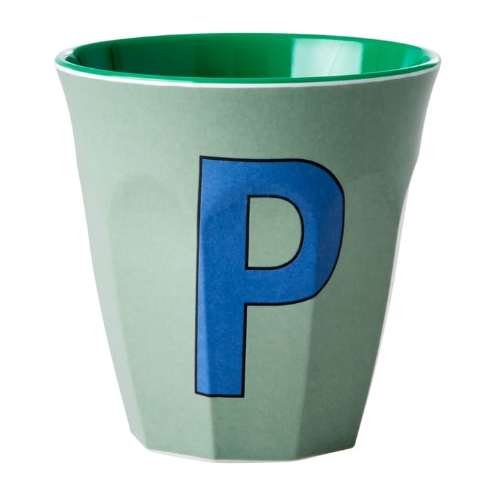Rice melamin cup medium letter - P 30 cl, Khaki RICE