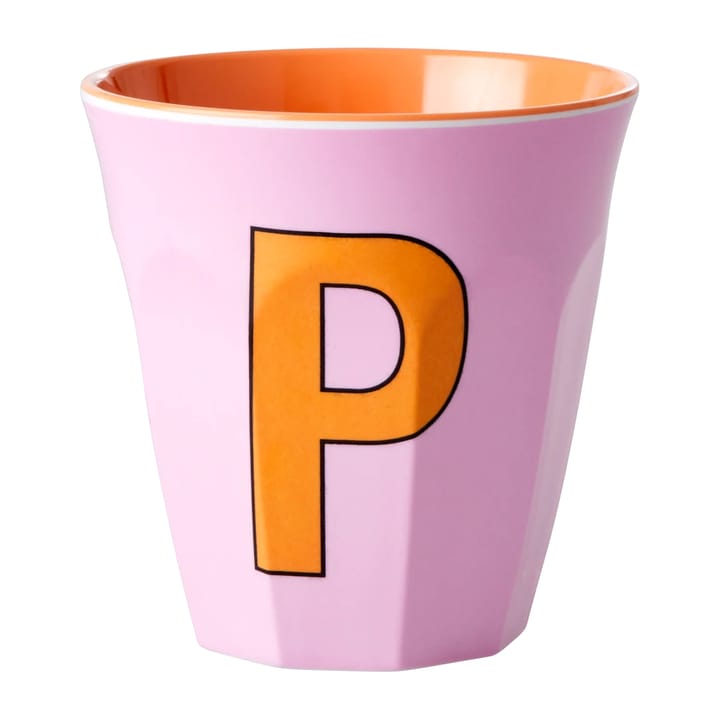 Rice melamin cup medium letter - P 30 cl - Pink - RICE