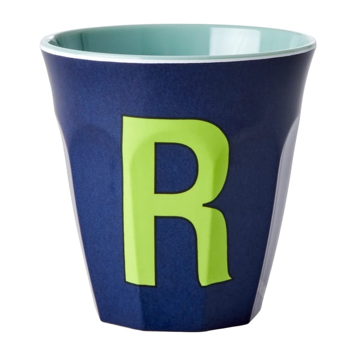 Rice melamin cup medium letter - R 30 cl - Dark blue - RICE