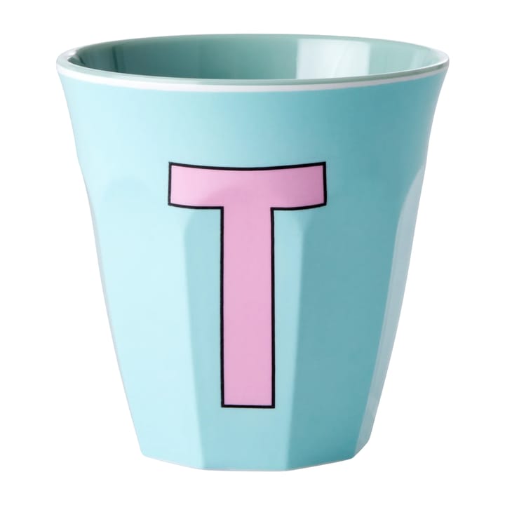 Rice melamin cup medium letter - T 30 cl - Mint - RICE