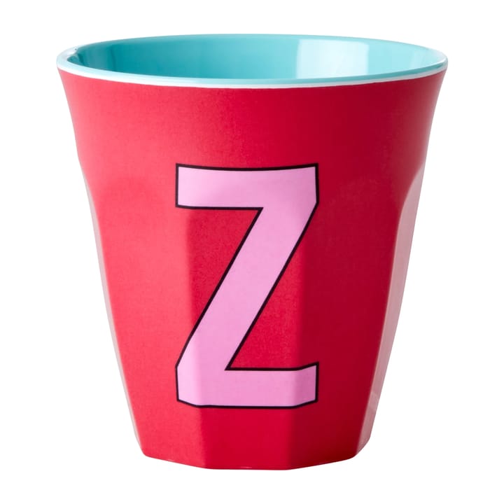 Rice melamin cup medium letter - Z 30 cl - Red kiss - RICE