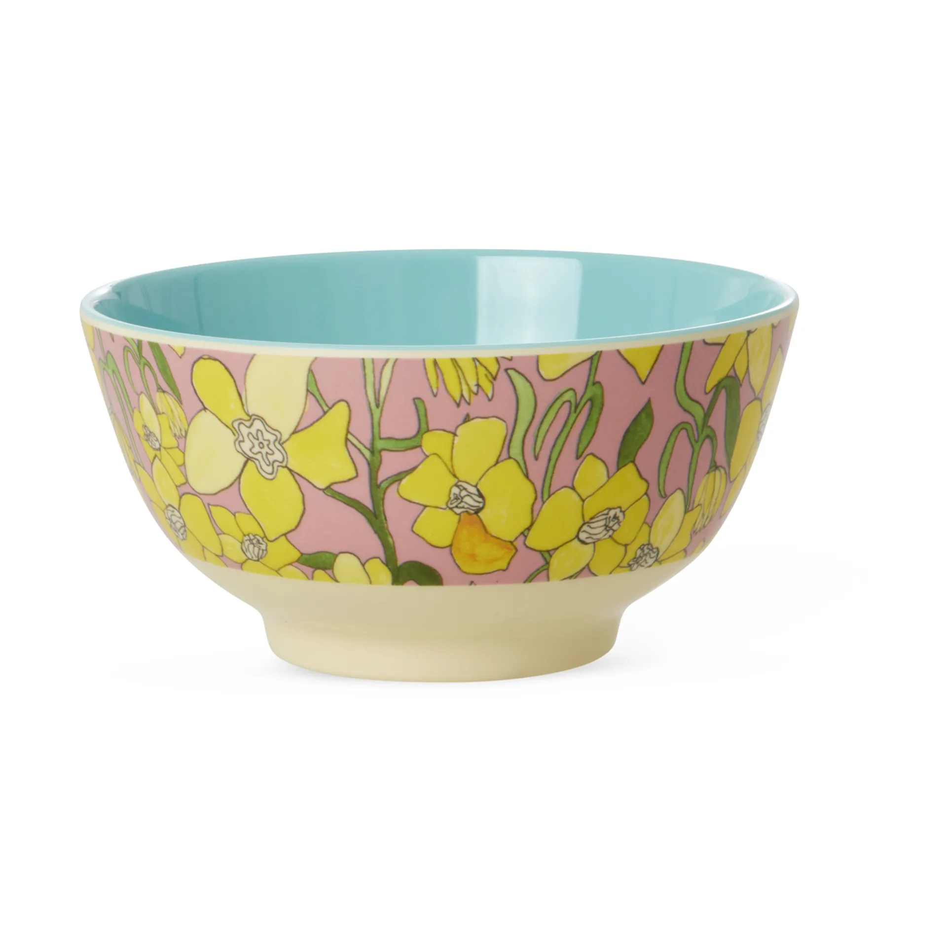 Rice melamine bowl medium, Daffodil RICE