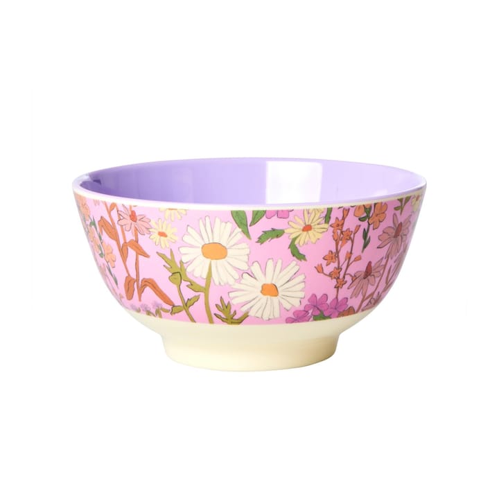 Rice melamine bowl medium - Daisy dearest - RICE