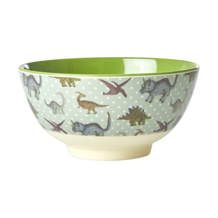 Rice melamine bowl medium - New Dino - RICE