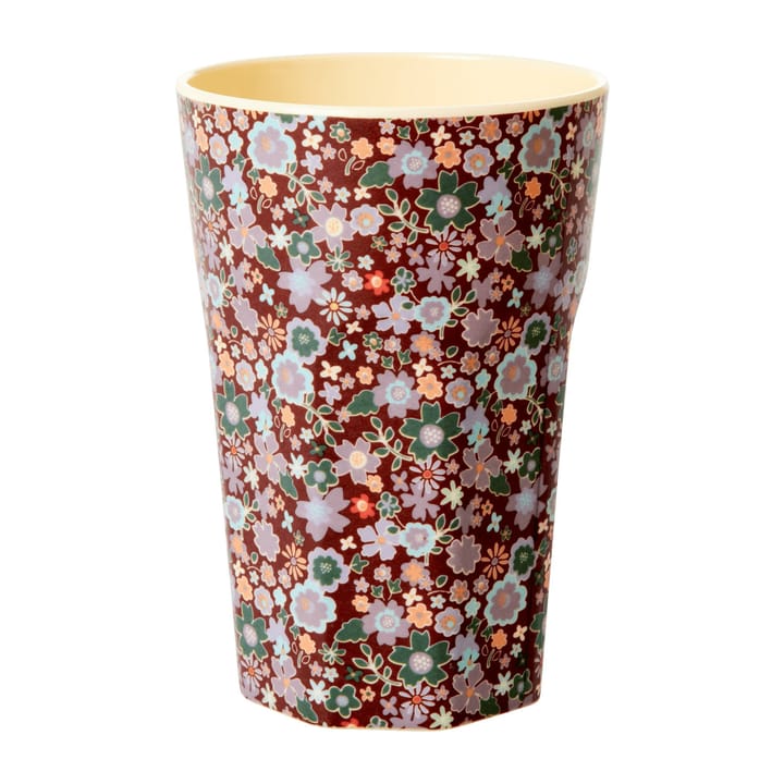 Rice melamine mug high - Fall flower - RICE