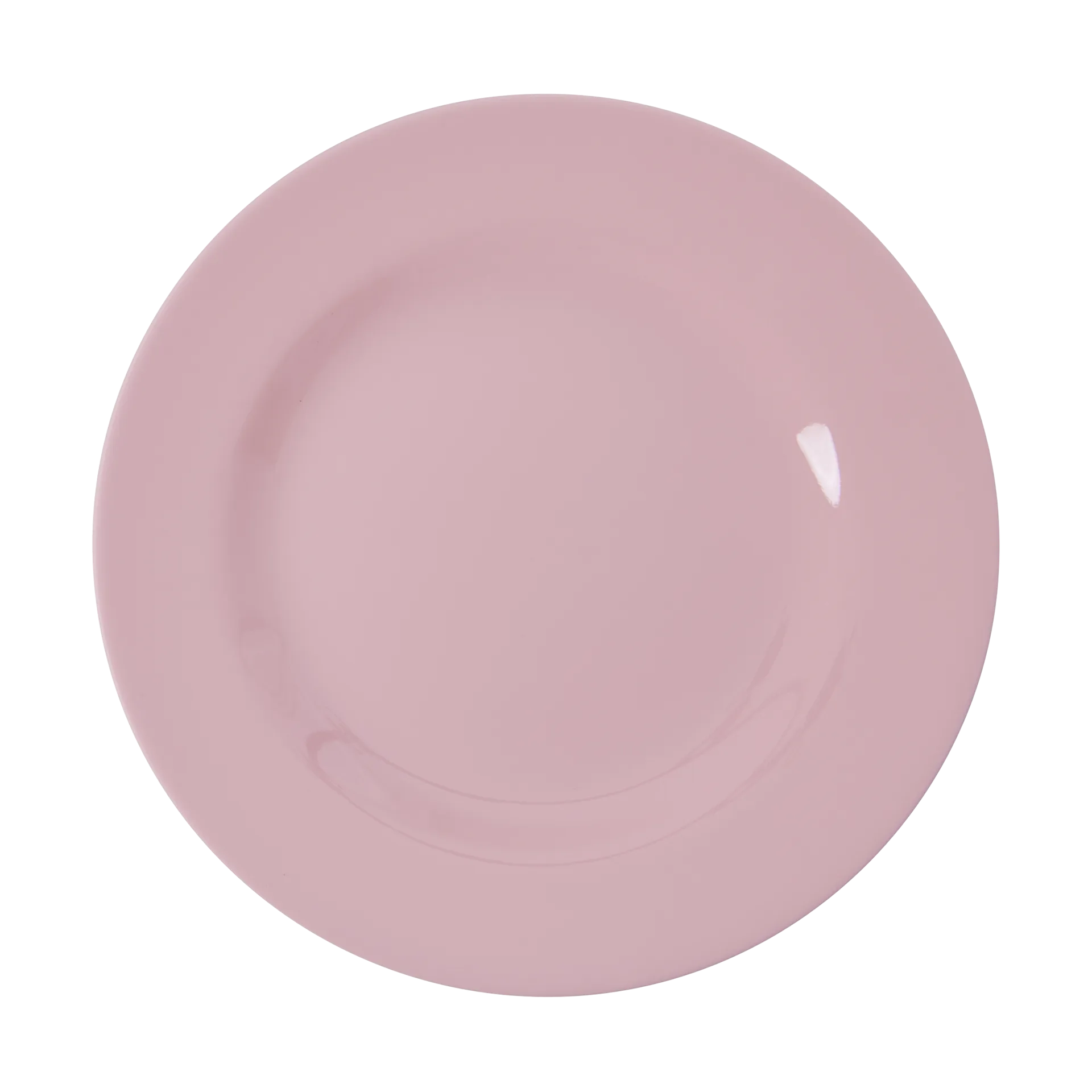 Rice melamine plate 20 cm 6-pack, Soft Pink RICE