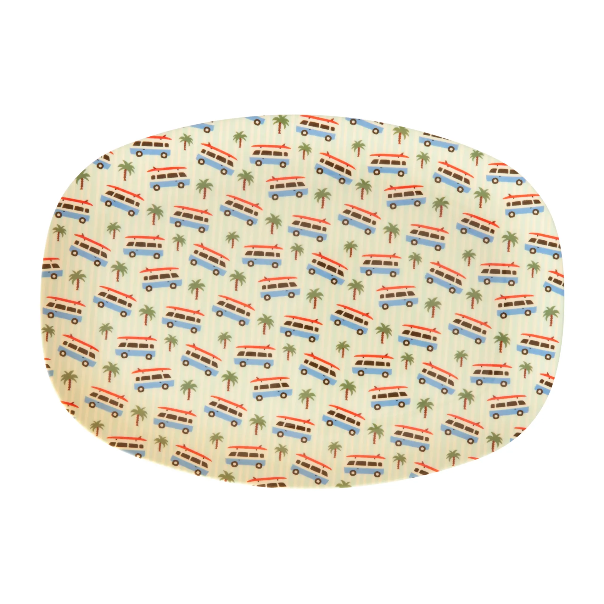 Rice melamine plate 22x30 cm, Cars RICE