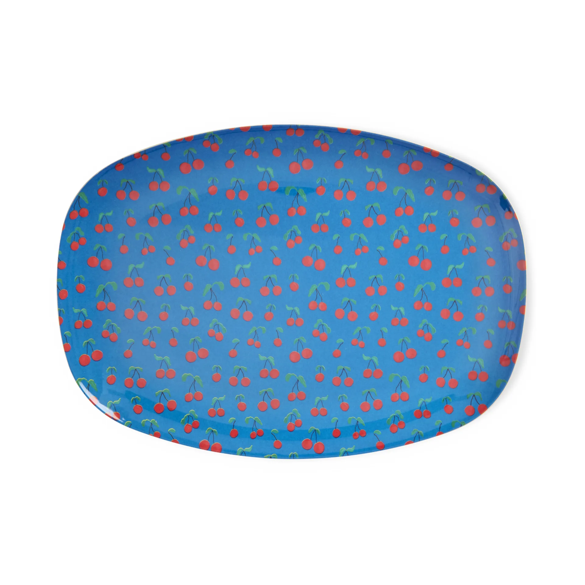 Rice melamine plate 22x30 cm, Cherry RICE