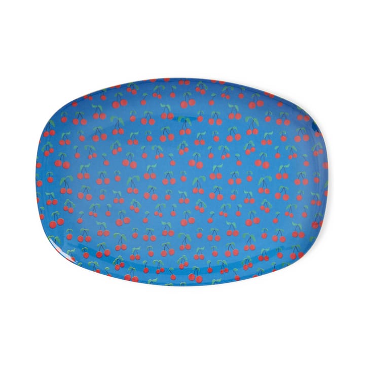 Rice melamine plate 22x30 cm - Cherry - RICE