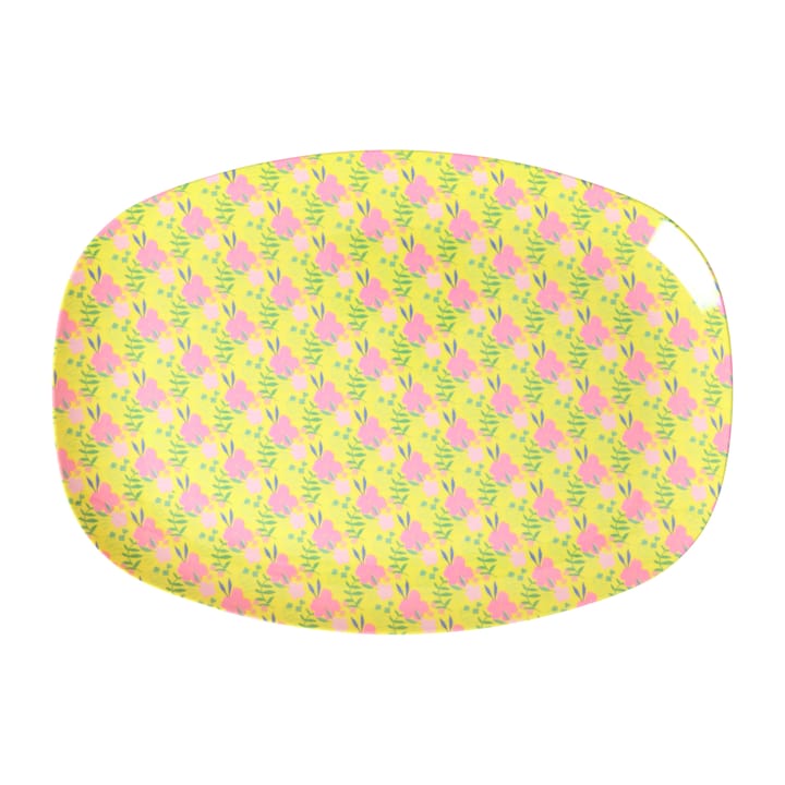 Rice melamine plate 22x30 cm - Sunny days - RICE