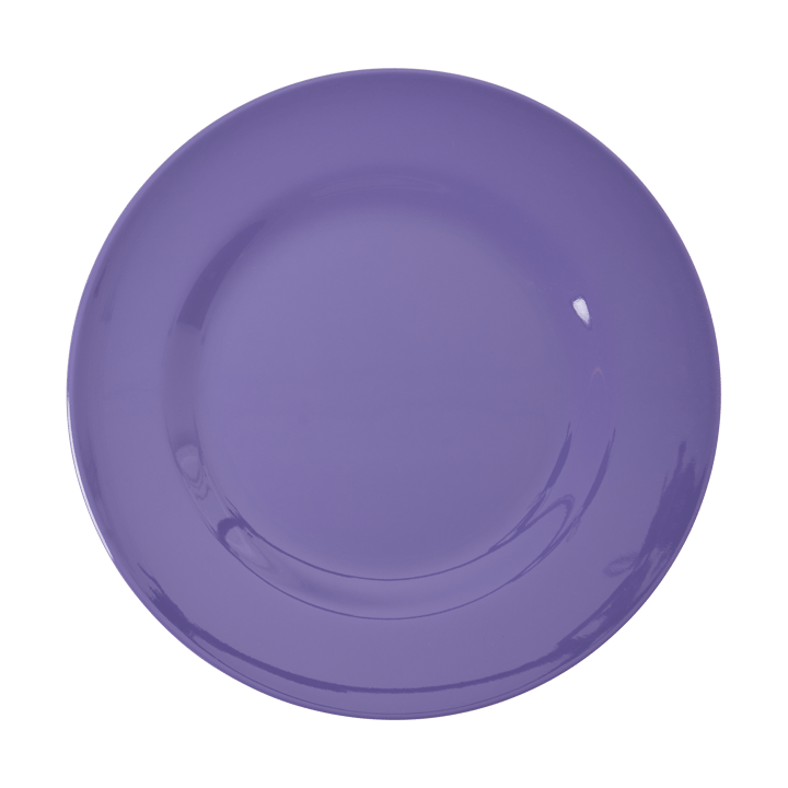 Rice melamine plate Ø26 cm 6 pieces, La Joie de Vivre RICE