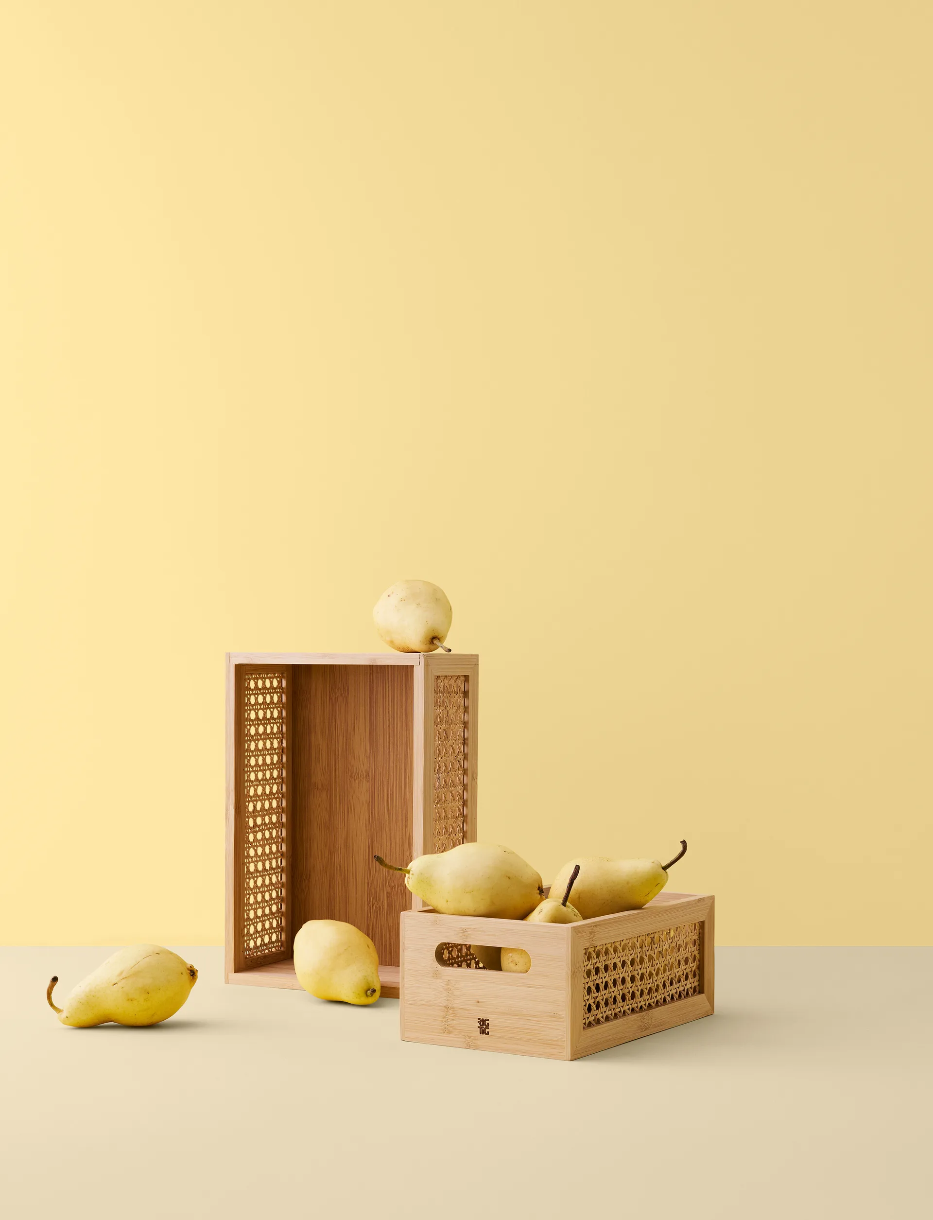 Bamboo box storage box 15x25 cm, Bamboo RIG-TIG