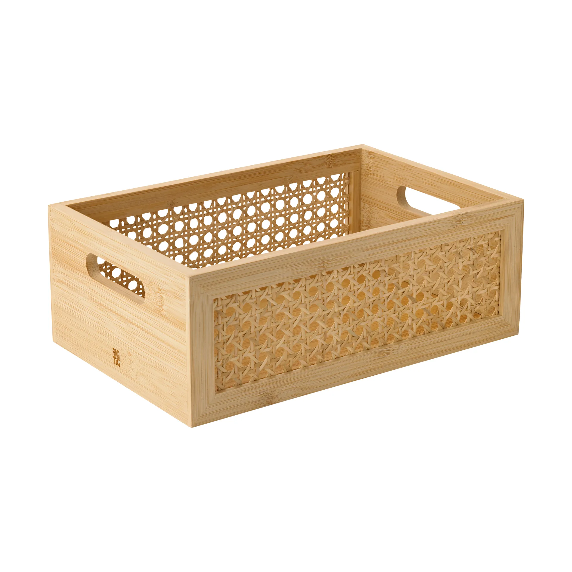 Bamboo box storage box 20x30 cm, Bamboo RIG-TIG