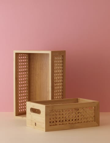 Bamboo box storage box 20x30 cm - Bamboo - RIG-TIG