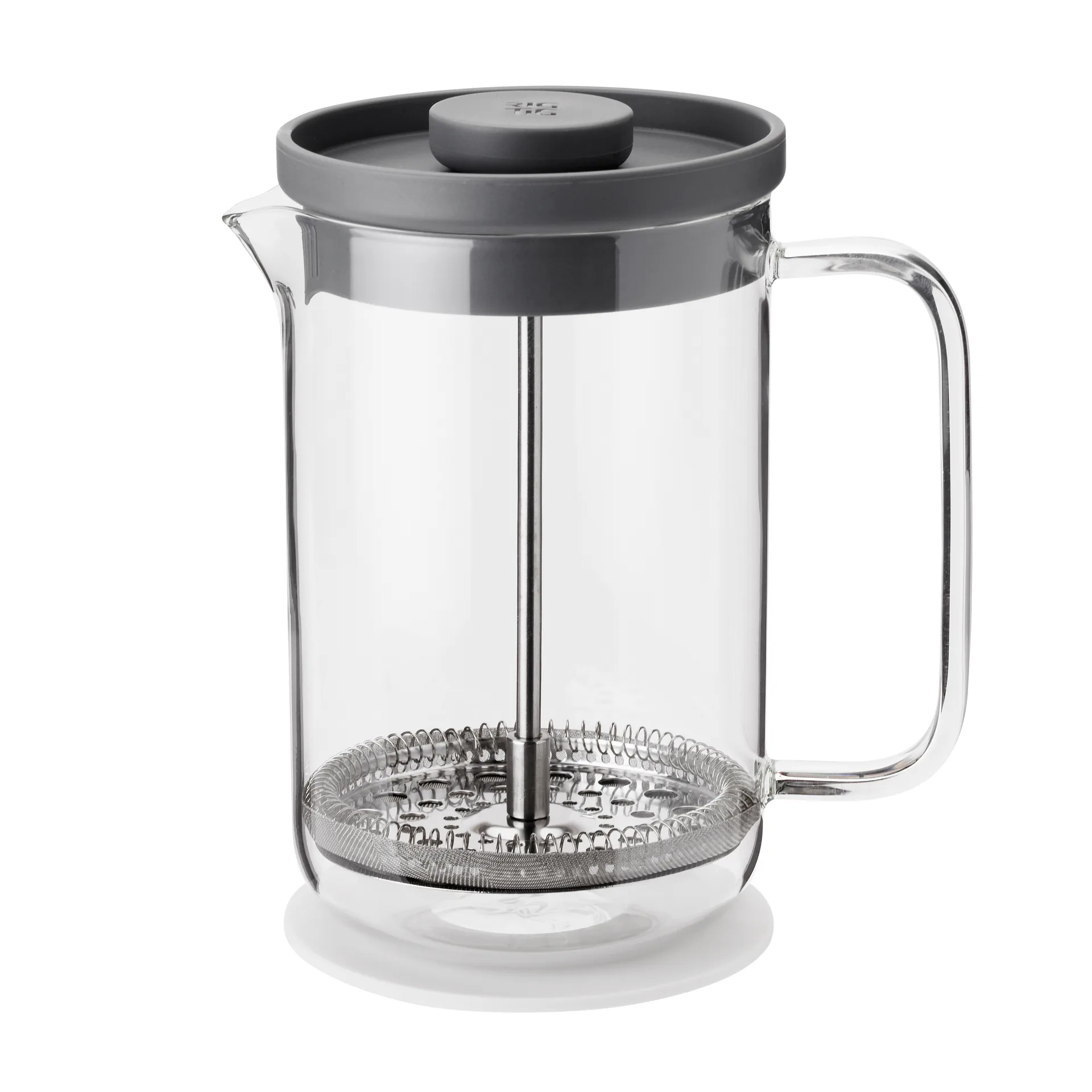 Brew-It coffee press 0.8 L, grey RIG-TIG