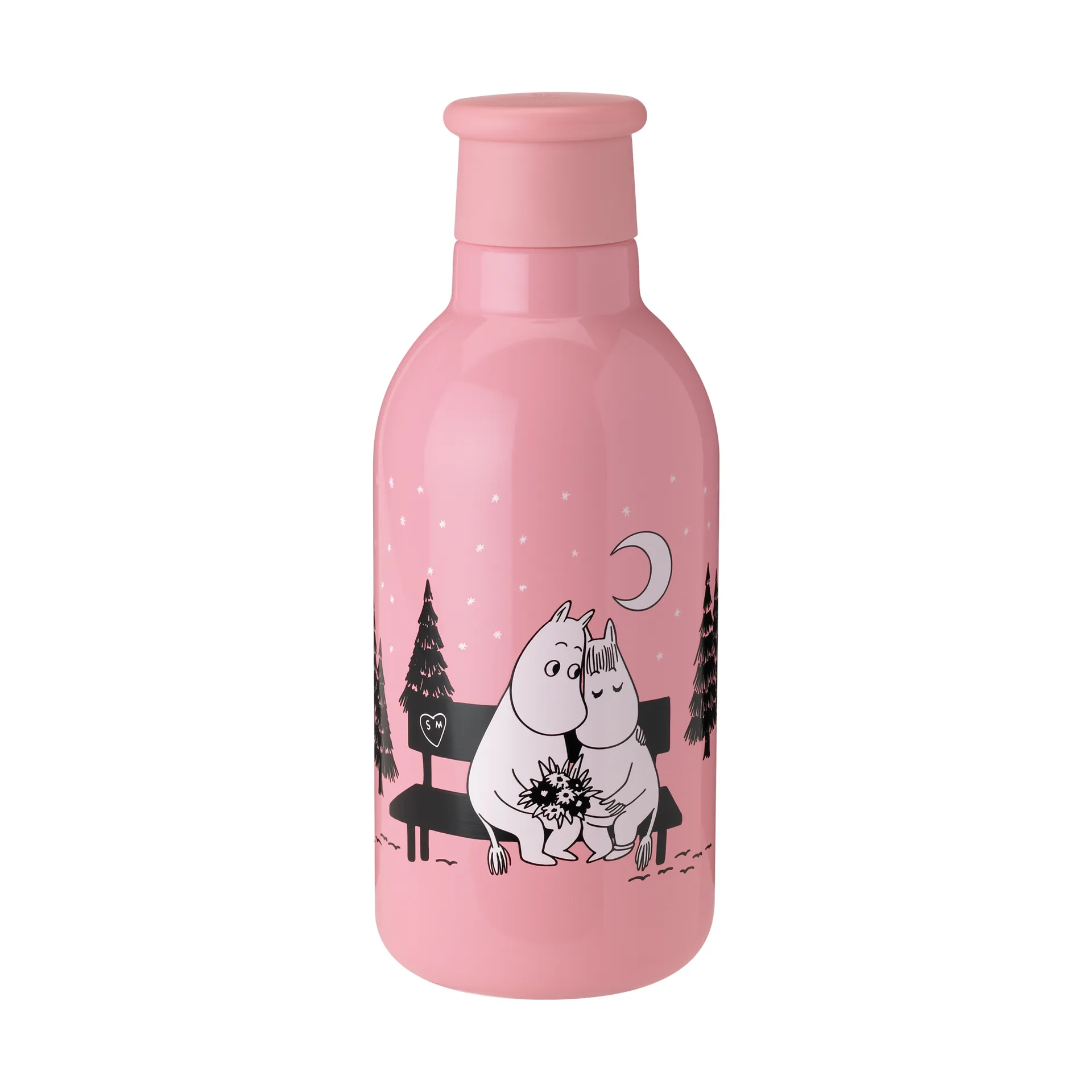 DRINK-IT Moomin thermos bottle 0.5 L, I Love You RIG-TIG