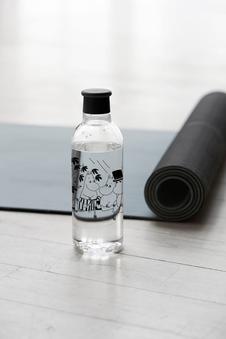 DRINK-IT Mumin water bottle 0.75 l, Black RIG-TIG