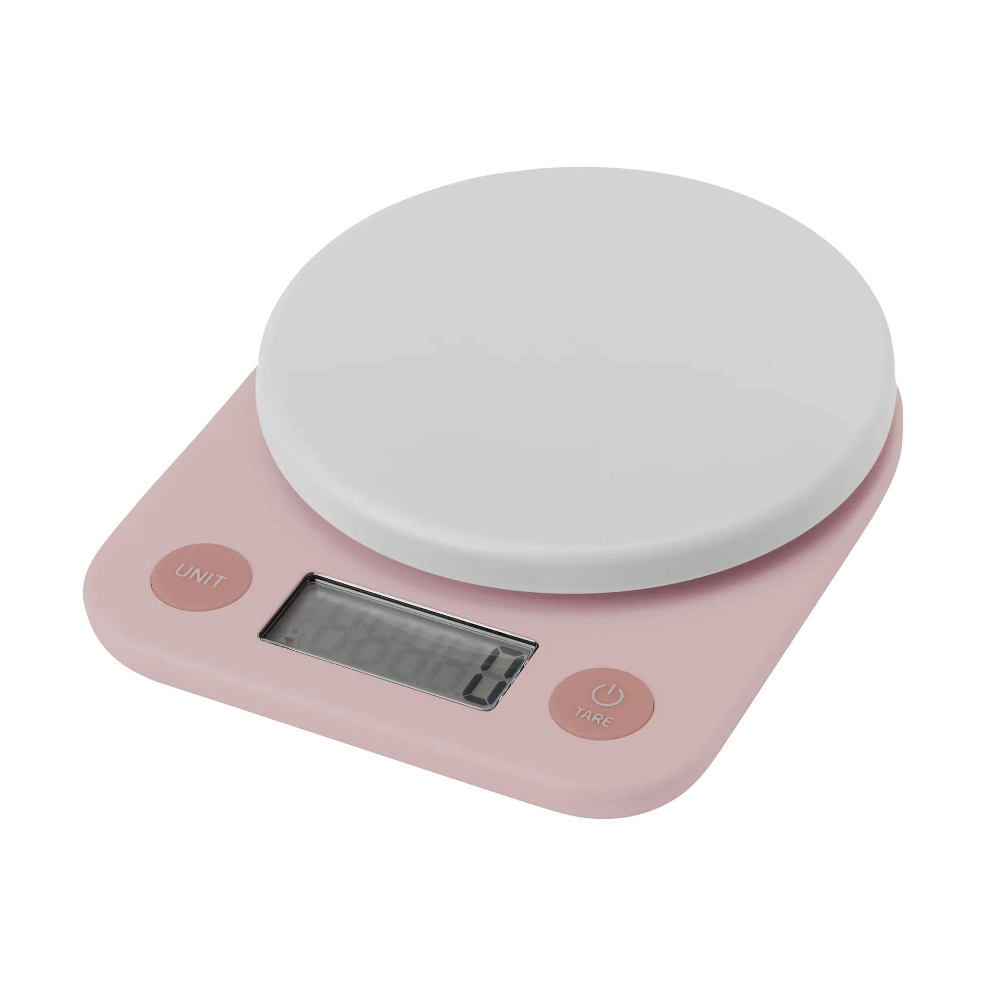 FOODIE kitchen scale, Light rose RIG-TIG