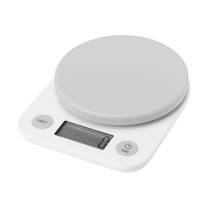 FOODIE kitchen scale, White RIG-TIG