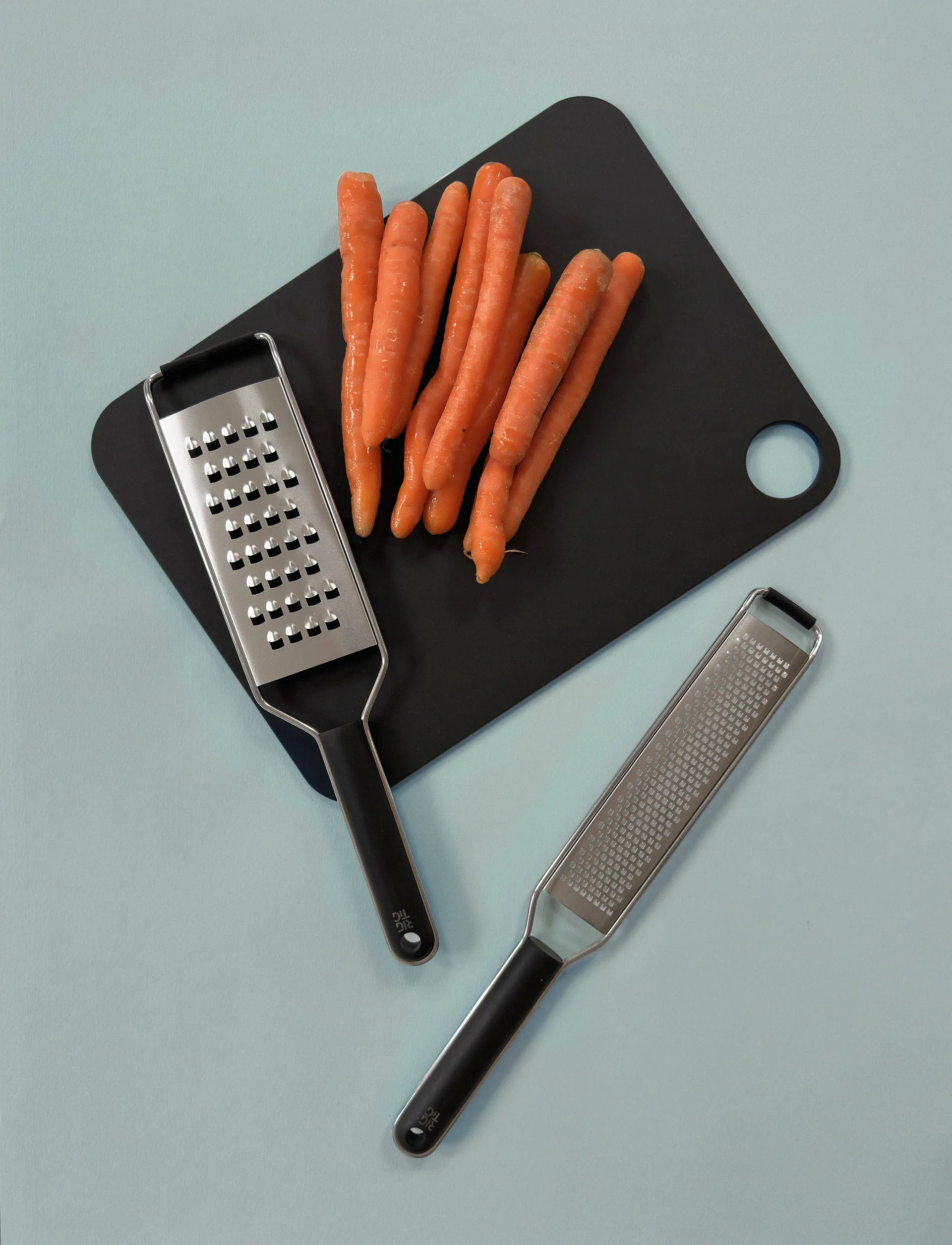 GRATE-IT grater, Black, coarse, L31 cm RIG-TIG