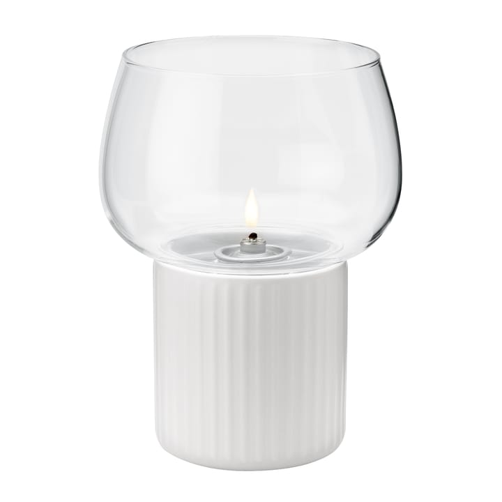 HYGGE hurricane oil lamp 16 cm, White RIG-TIG