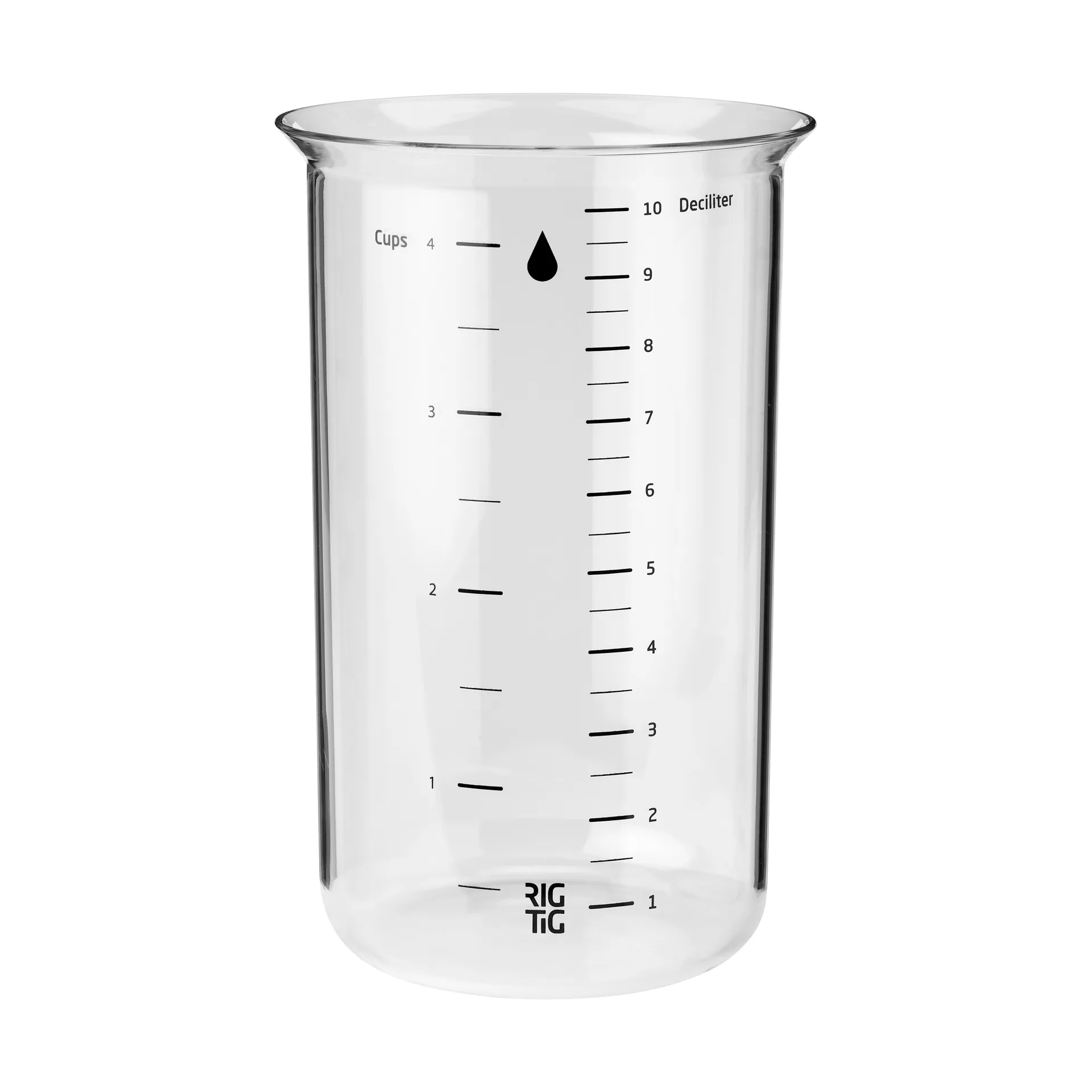 MIX-IT measuring cup, Clear, 1 L RIG-TIG