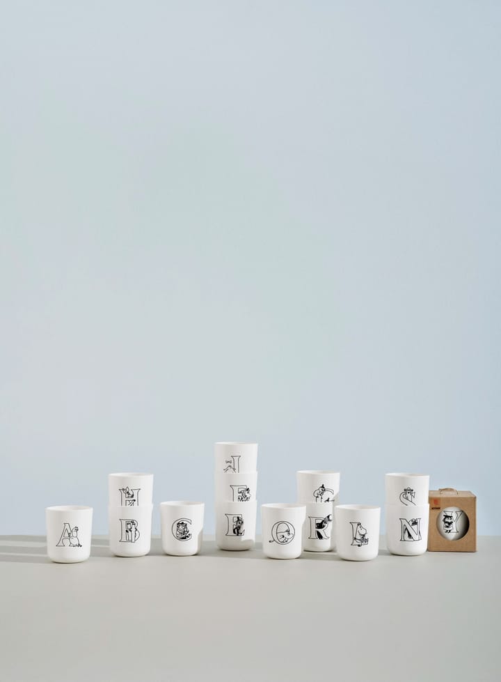 Moomin ABC mug 20 cl, J RIG-TIG
