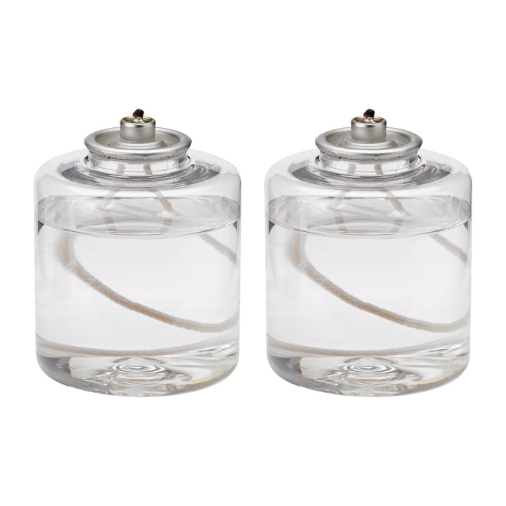 RIG-TIG vegetable oil lamp 2-pack, Clear RIG-TIG