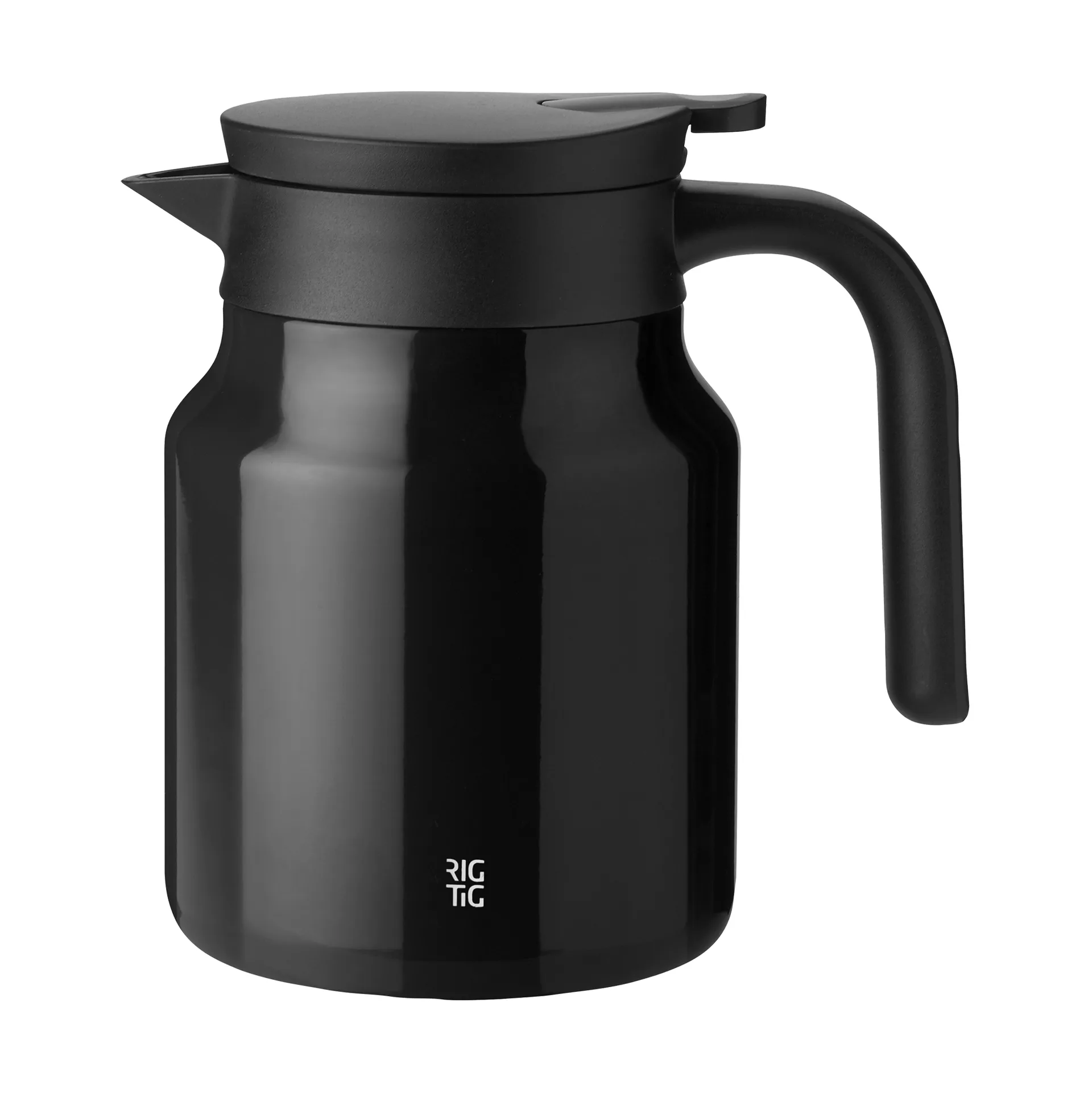 THERM-IT thermos jug 0.9 L, Black RIG-TIG