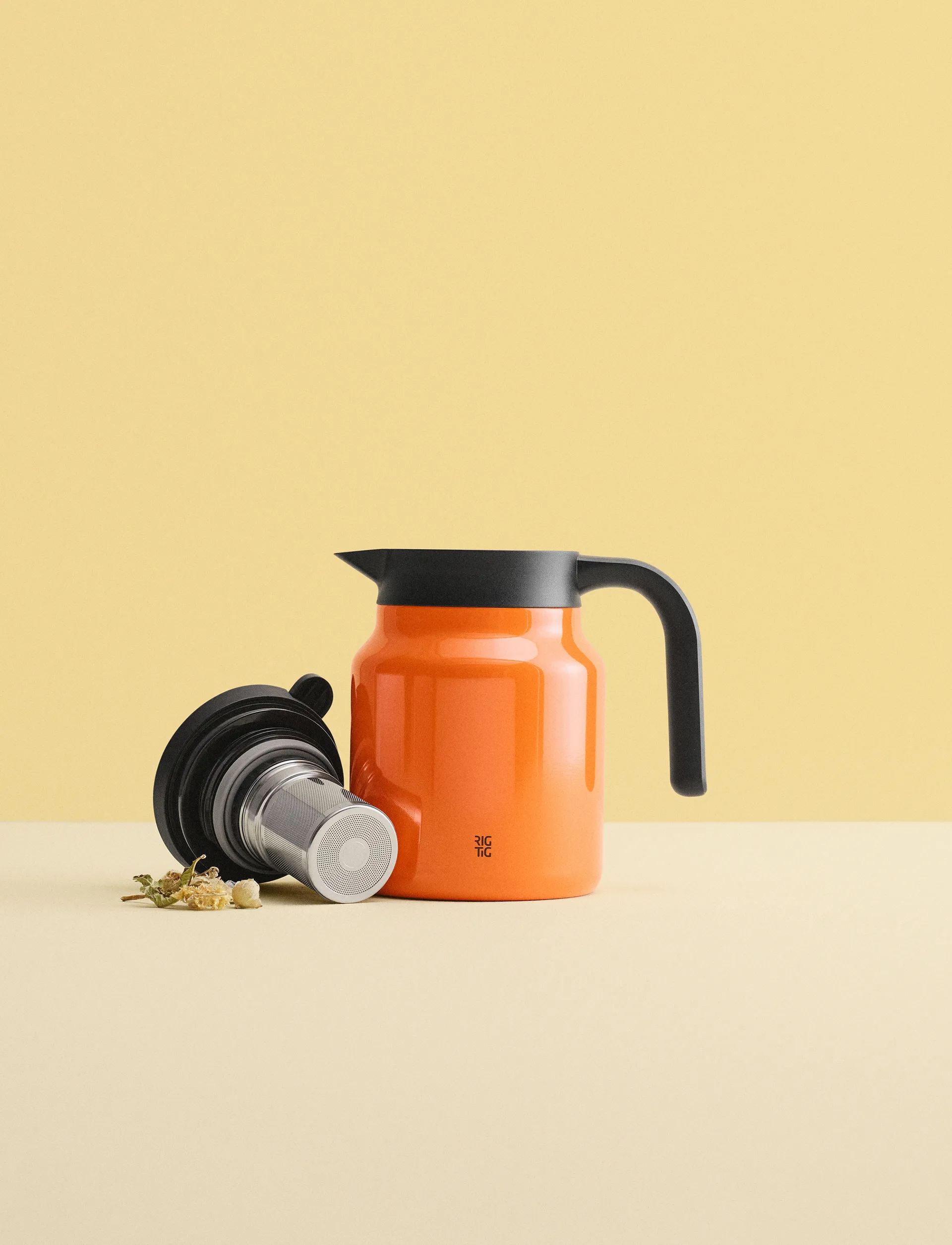 THERM-IT thermos jug, Orange, 0,9 L RIG-TIG