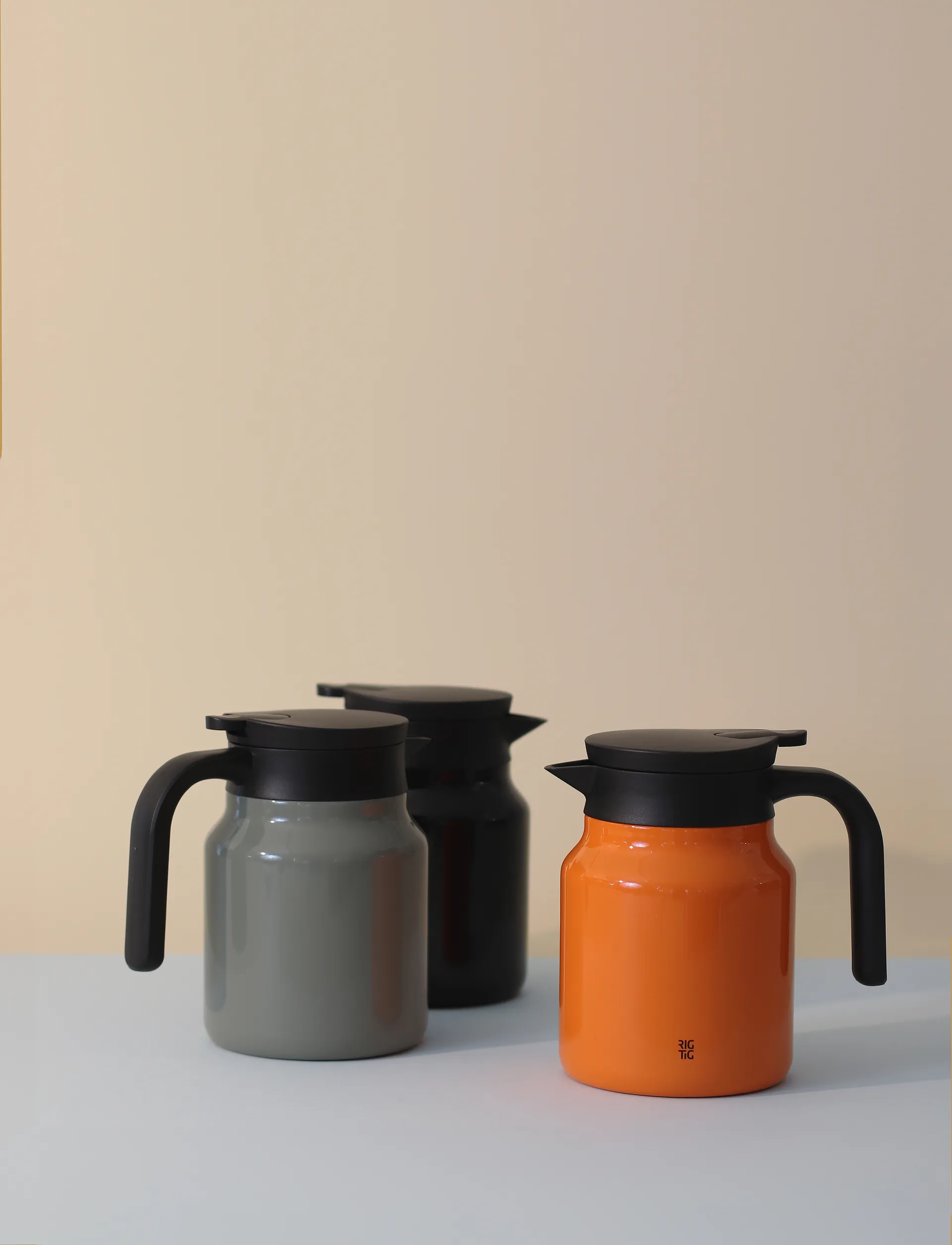 THERM-IT thermos jug, Orange, 0,9 L RIG-TIG