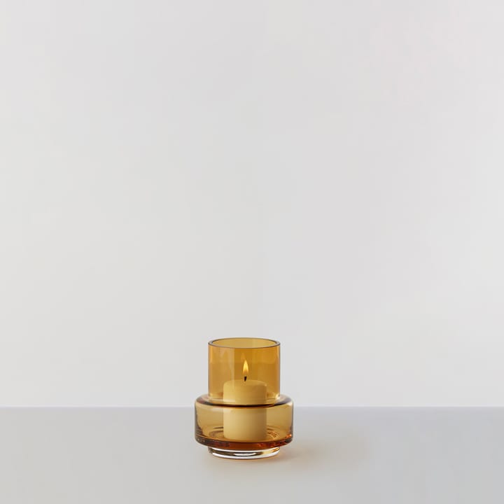 Hurricane tea light no. 25, Amber Ro Collection