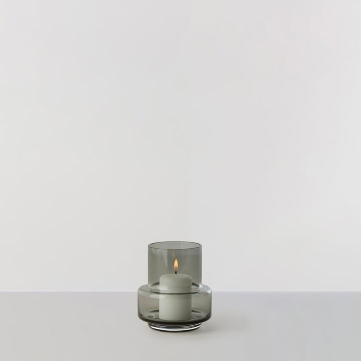 Hurricane tea light no. 25, Smoked grey Ro Collection