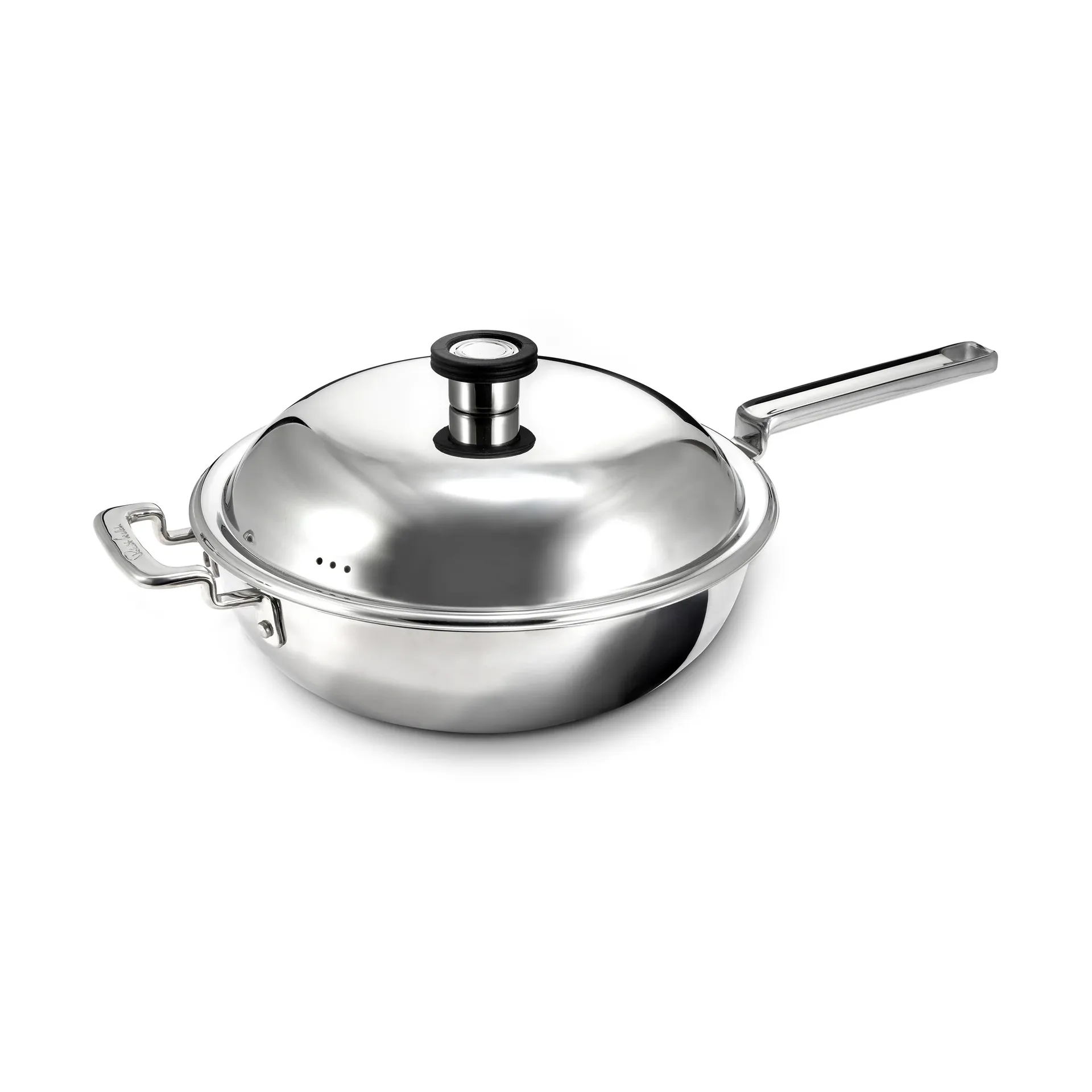 316 Series wok pan, Stainless steel, 28 cm Robert Welch