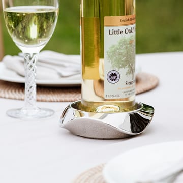 Drift coaster for wine bottle - Stainless steel - Robert Welch