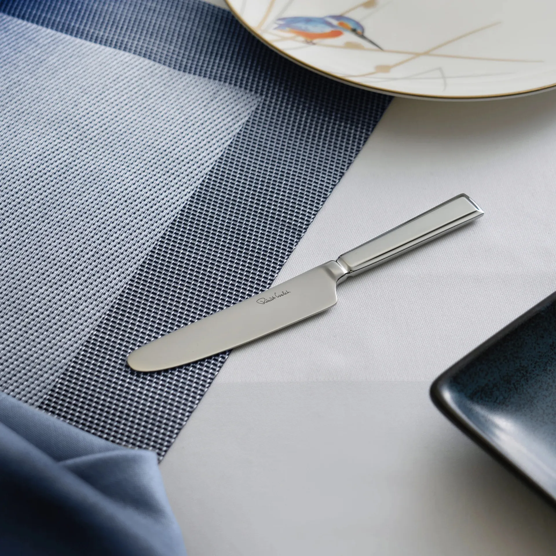 Fairford bright butter knife, Stainless steel, 16 cm Robert Welch