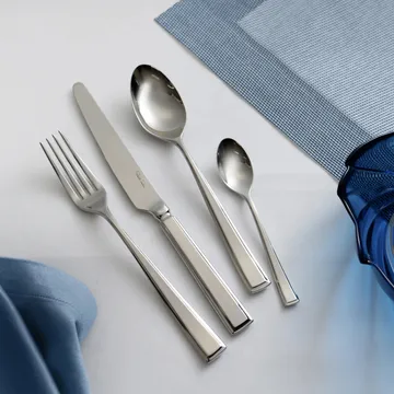 Fairford bright cutlery set - Stainless steel, 24 pieces - Robert Welch