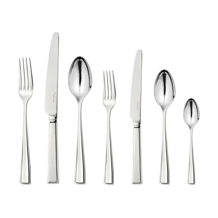 Fairford bright cutlery set - Stainless steel, 84 pieces - Robert Welch
