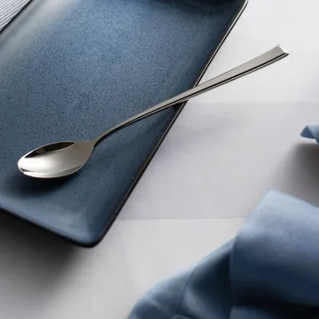 Fairford bright teaspoon long handle - Stainless steel, 20.1 cm - Robert Welch