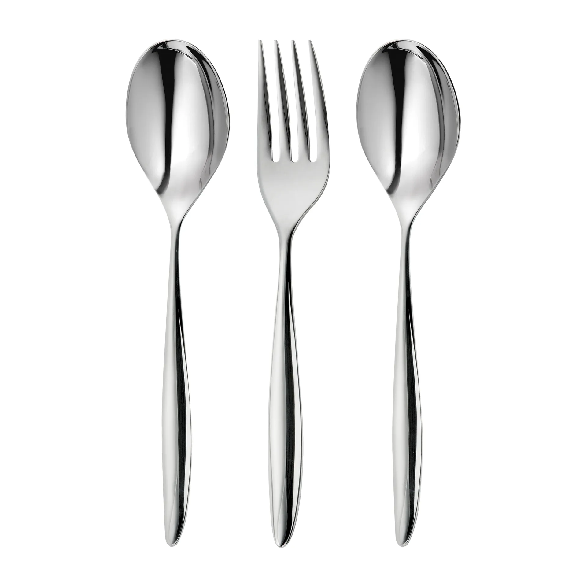 Hidcote Bright serving cutlery 3 pieces, Stainless steel Robert Welch