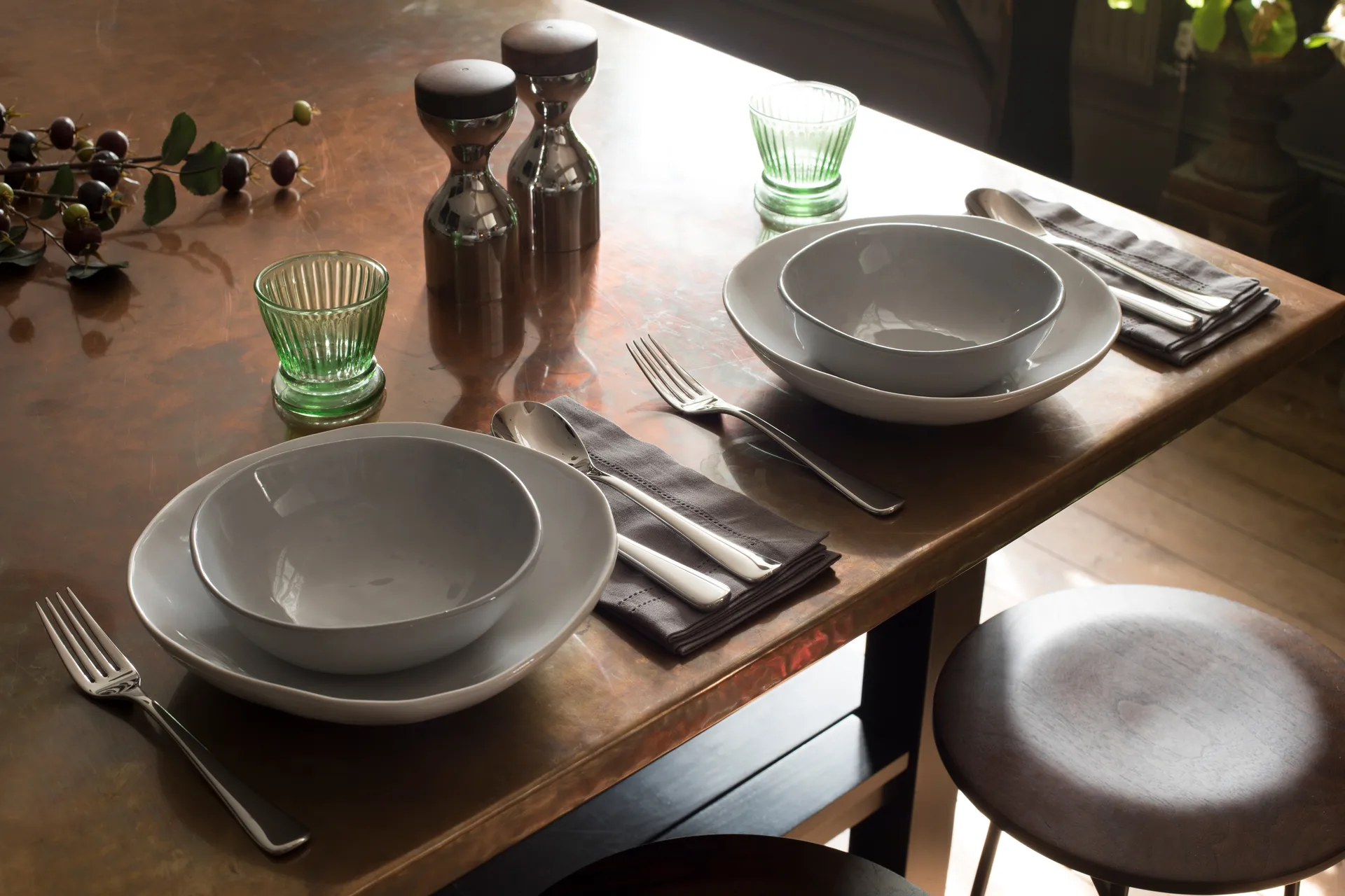 Limbrey pepper mill 14.5 cm, Stainless steel Robert Welch