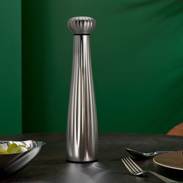 Palm satin pepper mill stainless steel 31.2 cm - Black - Robert Welch