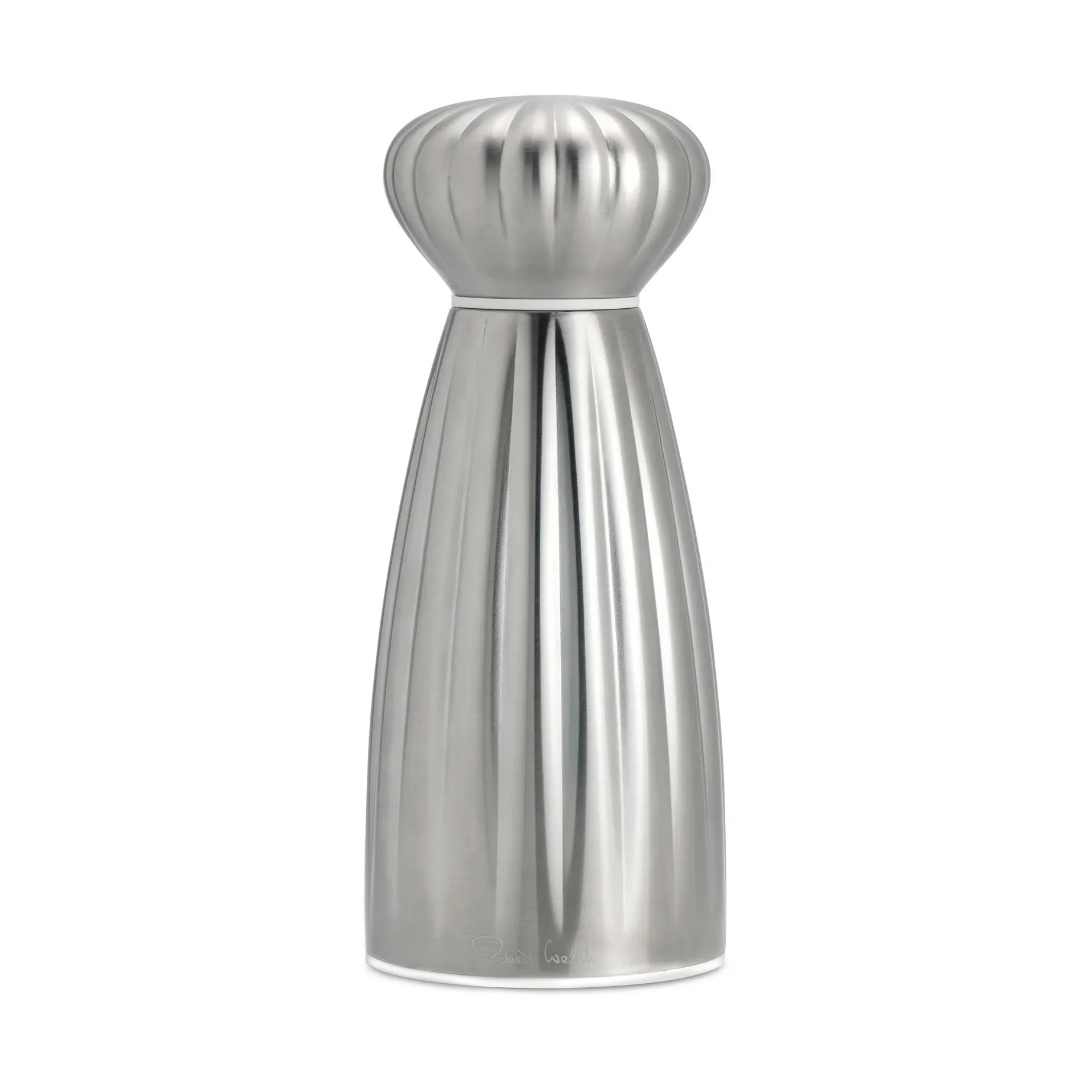 Palm Satin salt mill, Small-stainless steel Robert Welch