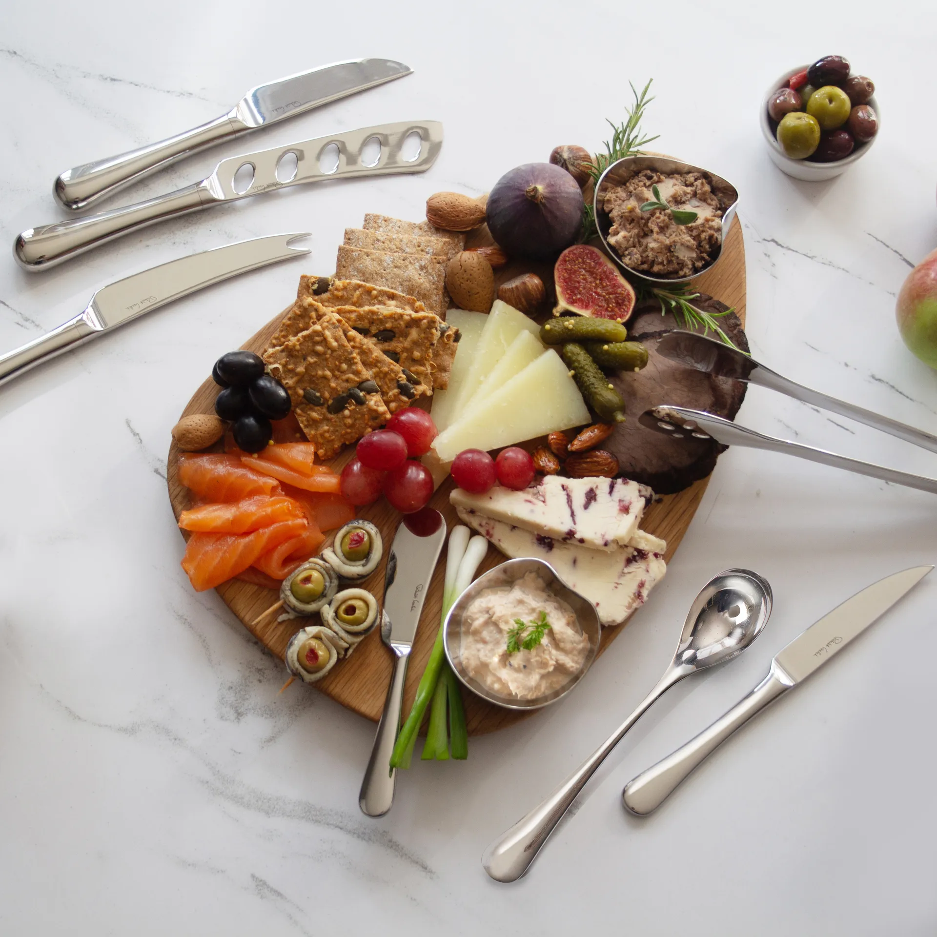 Radford cheese knife mirror, Stainless steel Robert Welch