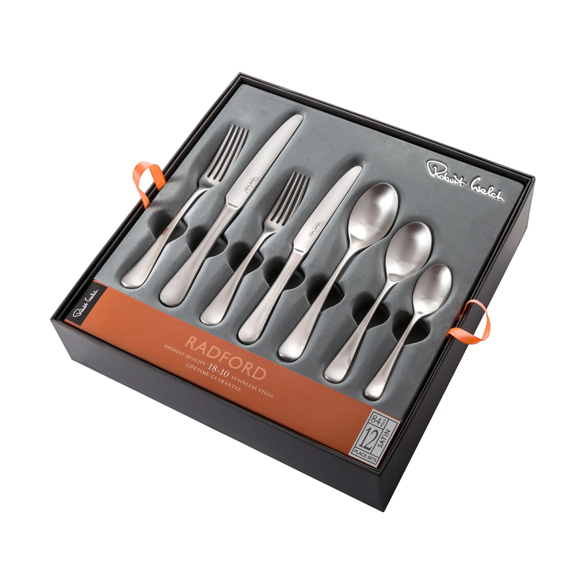 Radford cutlery matte, 84 pieces Robert Welch