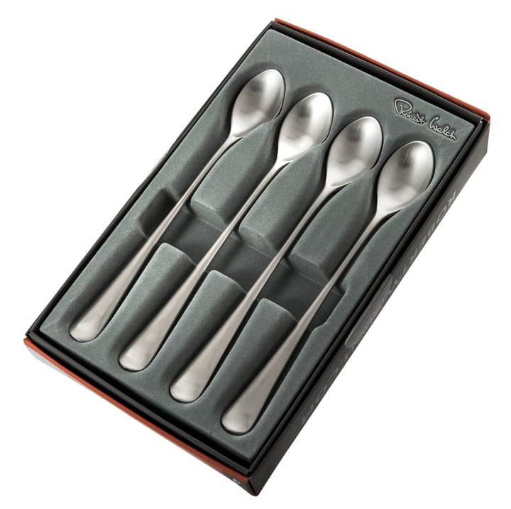 Radford latté spoon matte 4 pieces, Stainless steel Robert Welch