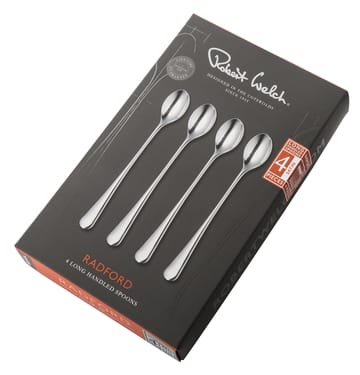 Radford latté spoon matte 4 pieces - Stainless steel - Robert Welch