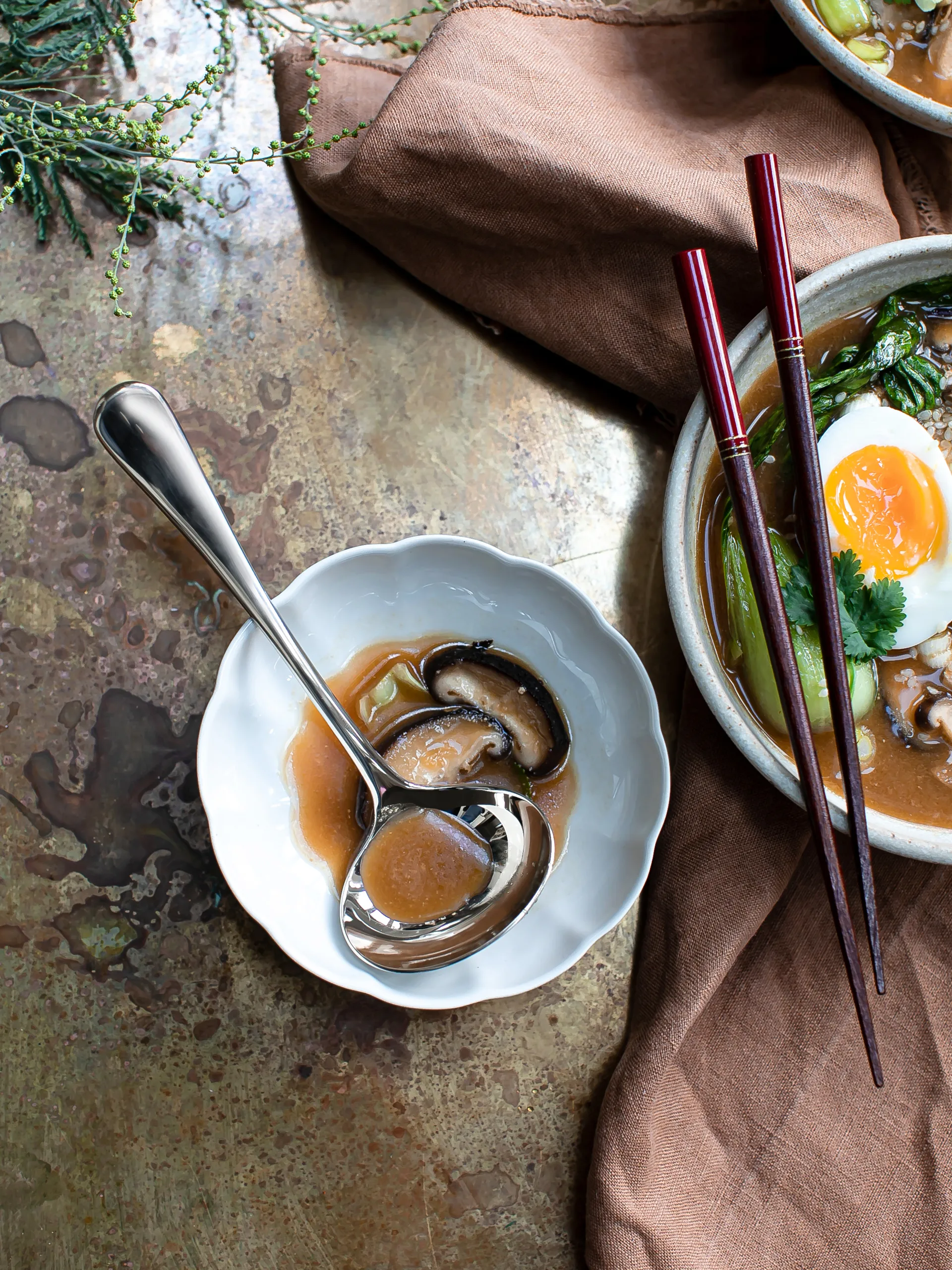 Radford sauce ladle mirror, Stainless steel Robert Welch